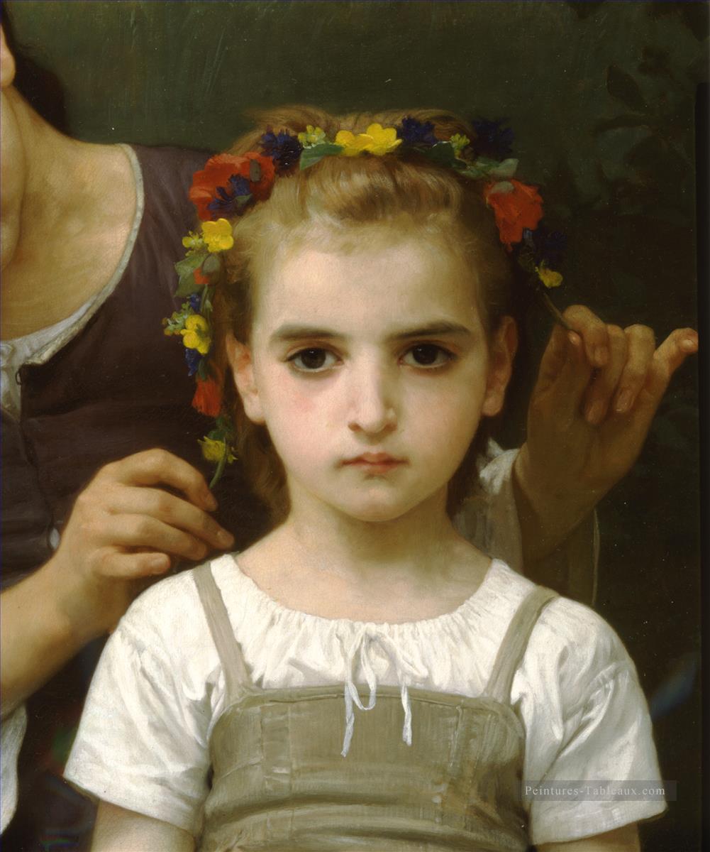 Parure des champs droit réalisme William Adolphe Bouguereau Peintures à l'huile